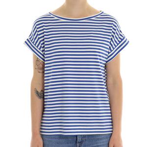 T-SHIRT RIGHE BLU